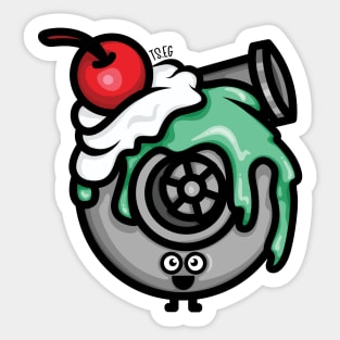 Cutest Turbo - Mint Ice Cream Sticker